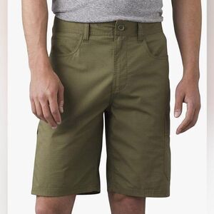 NWT Prana Men’s Double Peak Shorts in Cargo Green 8” Inseam